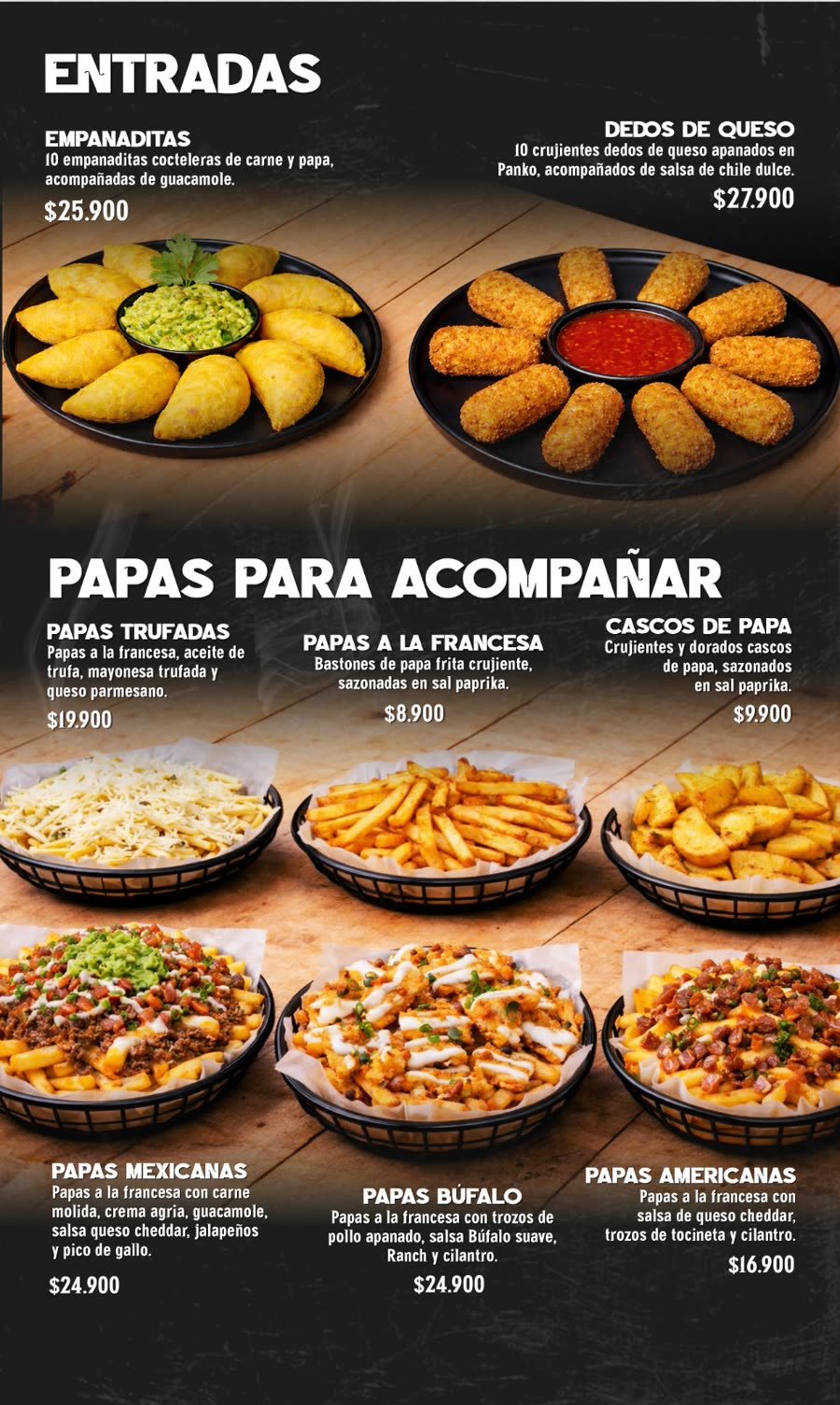 Menú Capitán Wings 4